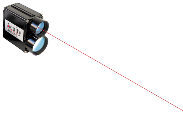 AR3000 Distance Measurement Sensor with laser lines