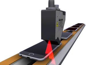 2D 3D AP820 laser scanning a smartphone