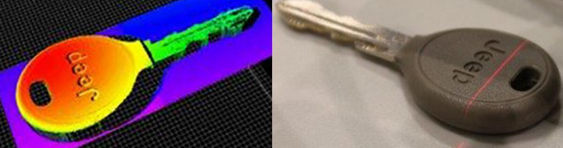 3d Laser Scan Of Key