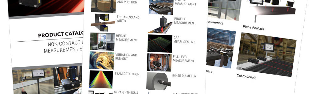 Collage of the Acuity Laser Product Catalog 2023