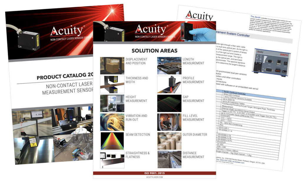 Acuity Laser Product Catalog