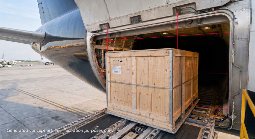 Dimensional Measurement of Airline Cargo