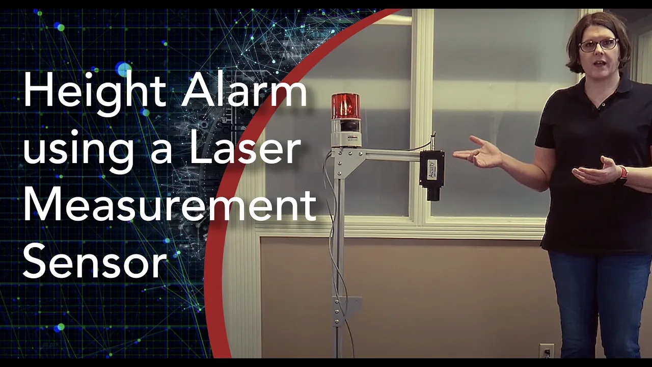 Height Alarm with Laser Measurement Sensor