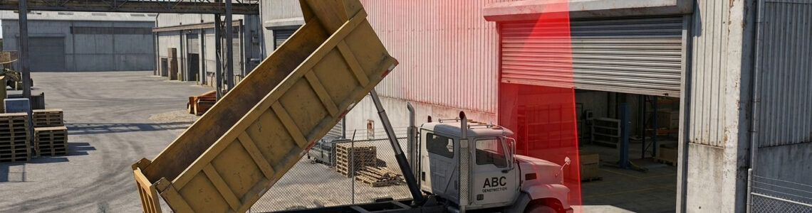 Load Height Alarms with Laser Measurement Sensors