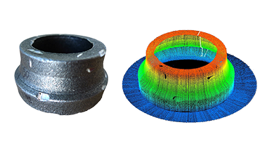 Example of 2D-3D Laser Scanning