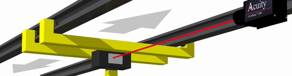 Long range positioning of cranes