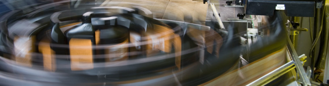 Volume of different packages sizes coming down a conveyor line