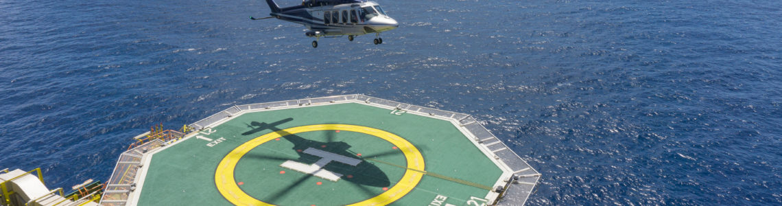 Measuring Distance to Helicopter Landing Pads